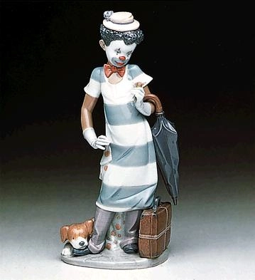 Lladro Black Legacy On The Move Porcelain Figurine