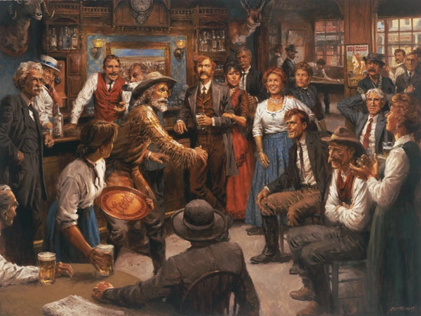Andy Thomas Tales of the Old West Giclee On Paper