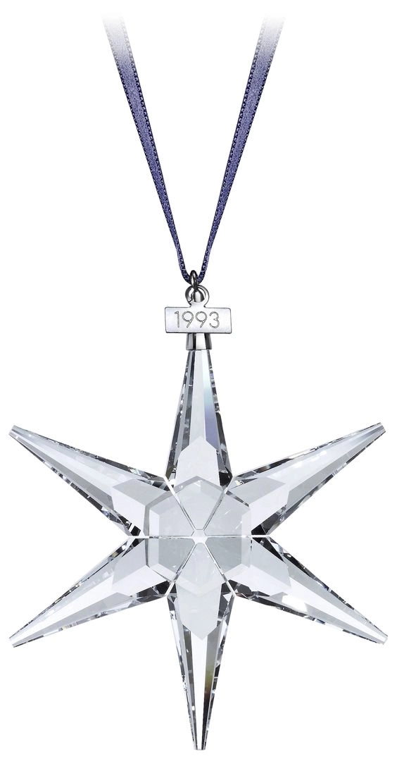 Swarovski Crystal 1993 Swarovski Star Ornament Crystal