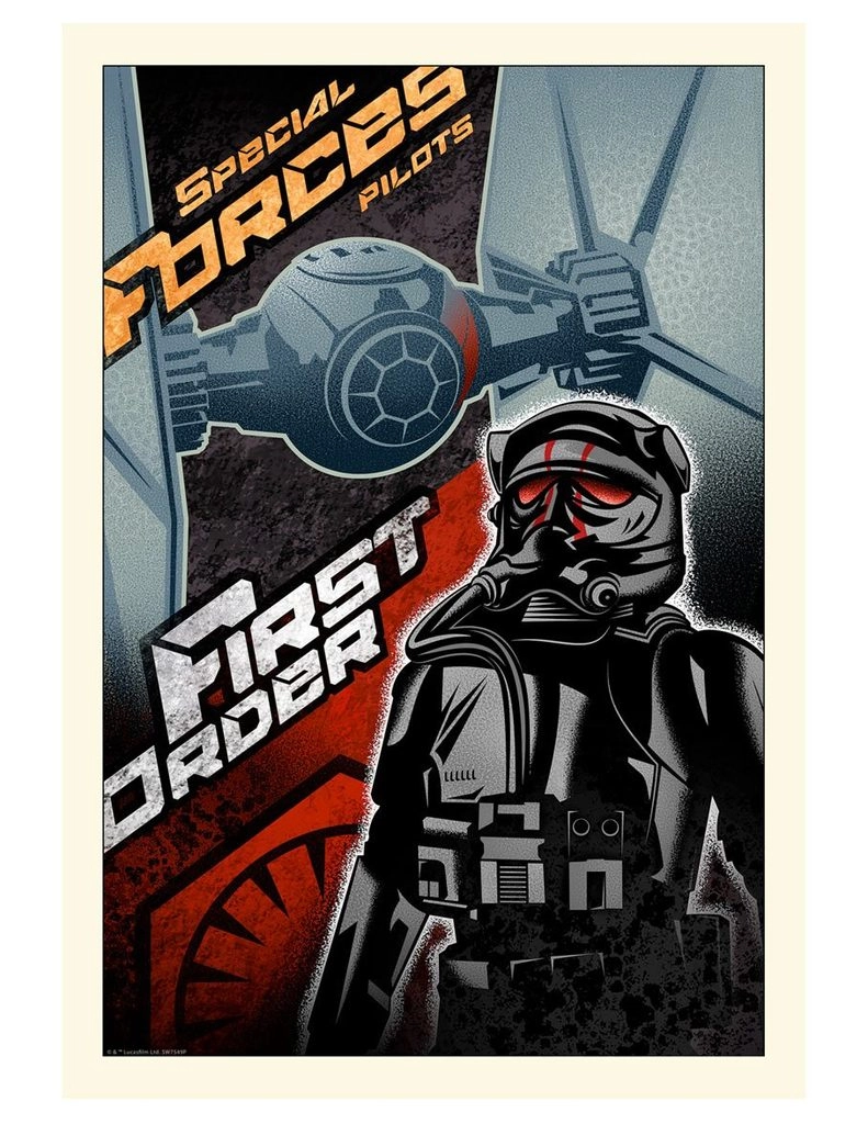 Mike Kungl First Order From Lucas Films Star Wars Giclee On Canvas