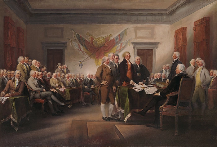John Trumbull Declaration of Independence Lithograph