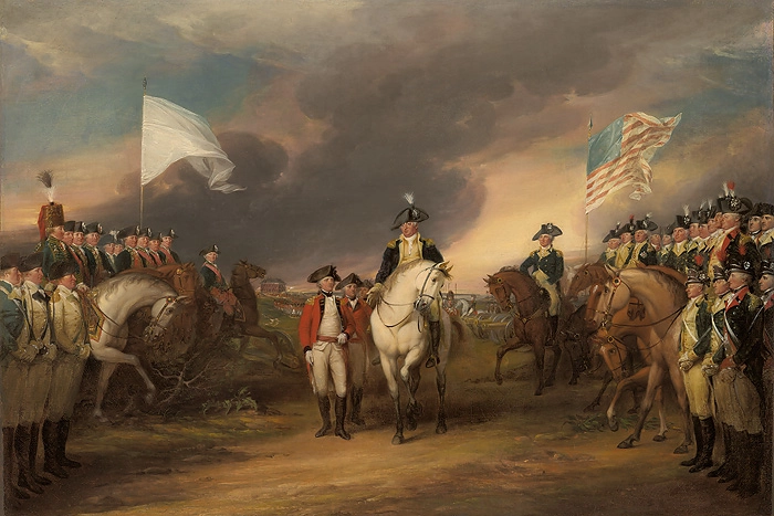 John Trumbull The Surrender of Lord Cornwallis at Yorktown Giclee On Canvas