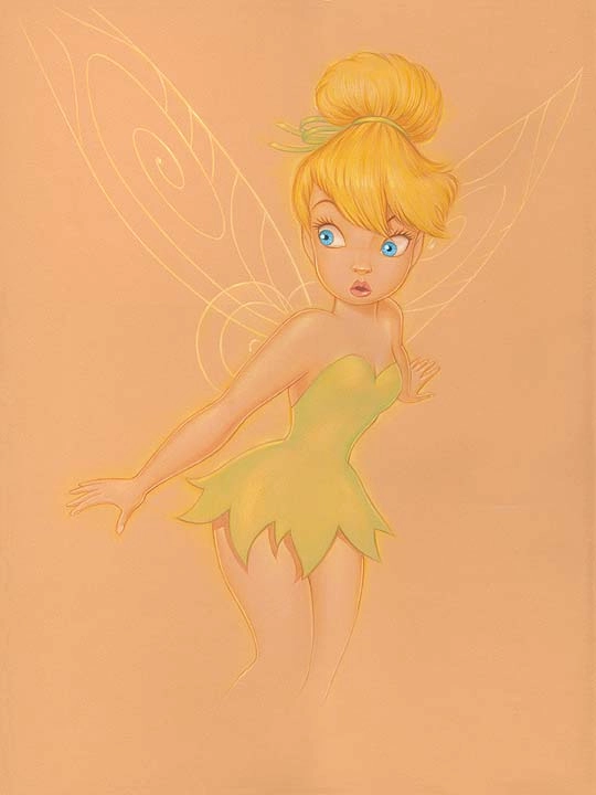 Manuel Hernandez Who Me - From Disney Peter Pan Hand-Embellished Giclee on Canvas