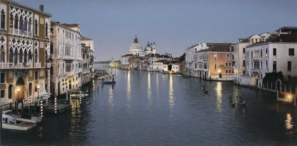 Rod Chase Evening In Venice By Rod Chase giclee on canvas