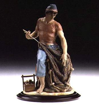 Lladro Man Of The Sea Porcelain Figurine
