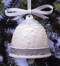Lladro Christmas Bell 1994 Porcelain Figurine