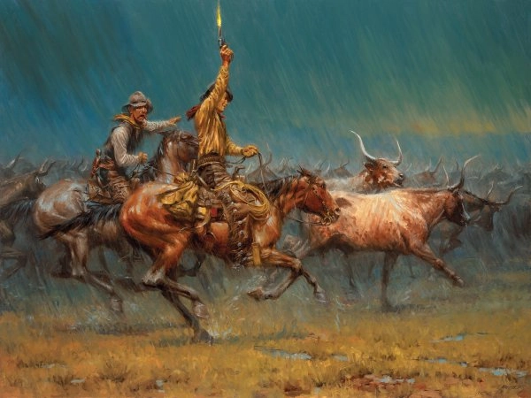 Andy Thomas The Wild Ones By Andy Thomas giclee on canvas