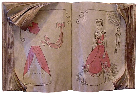 WDCC Disney Classics Cinderella's Sewing Book Porcelain Figurine
