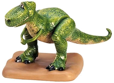 WDCC Disney Classics Toy Story Rex I'm So Glad You're Not A Dinosaur Porcelain Figurine