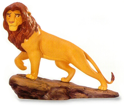 WDCC Disney Classics The Lion King Simba's Pride Porcelain Figurine