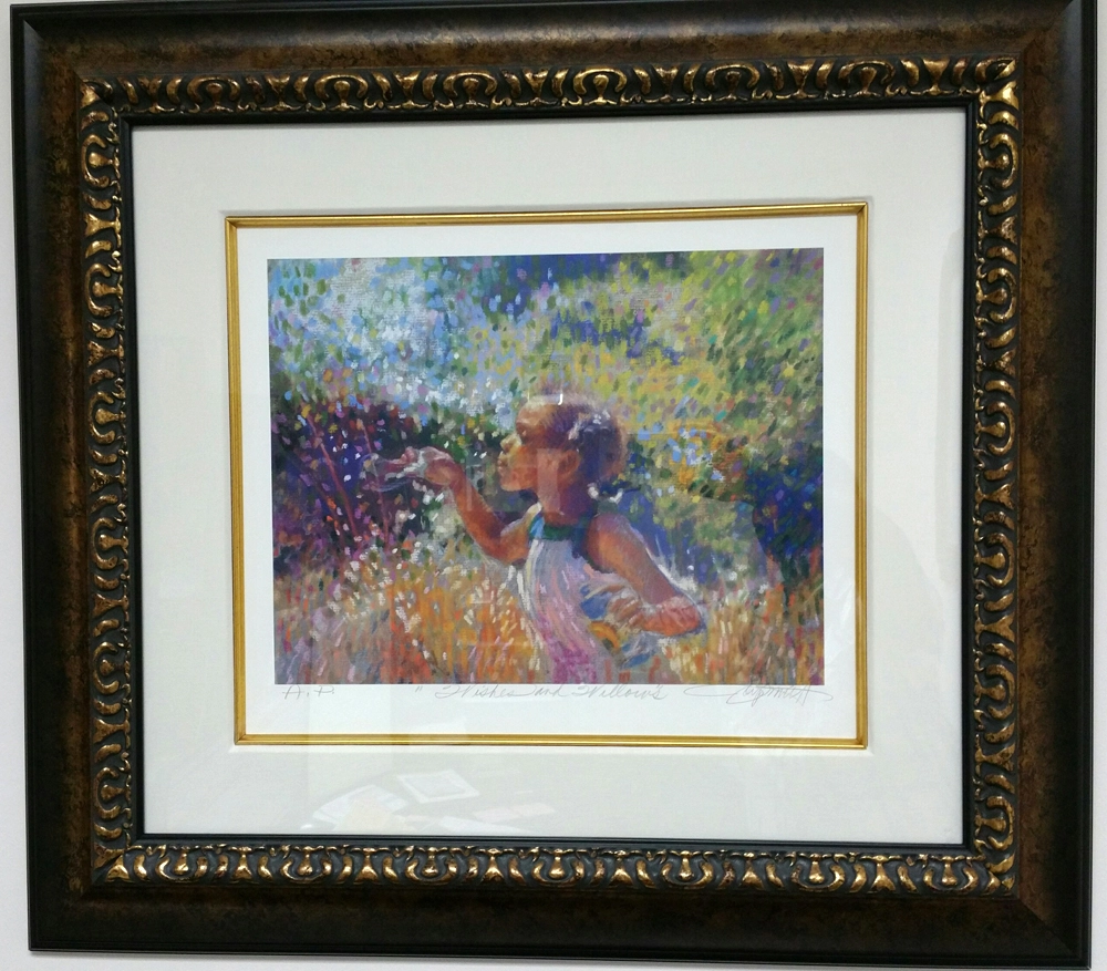 Brenda Joysmith Wishes And Willows Giclee AP Framed 