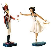 WDCC Disney Classics Fantasia 2000 Tin Soldier And Ballerina Gift Of Love  11K-41450-0