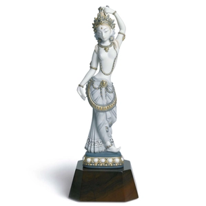 Lladro Hindu Dancer Porcelain Figurine